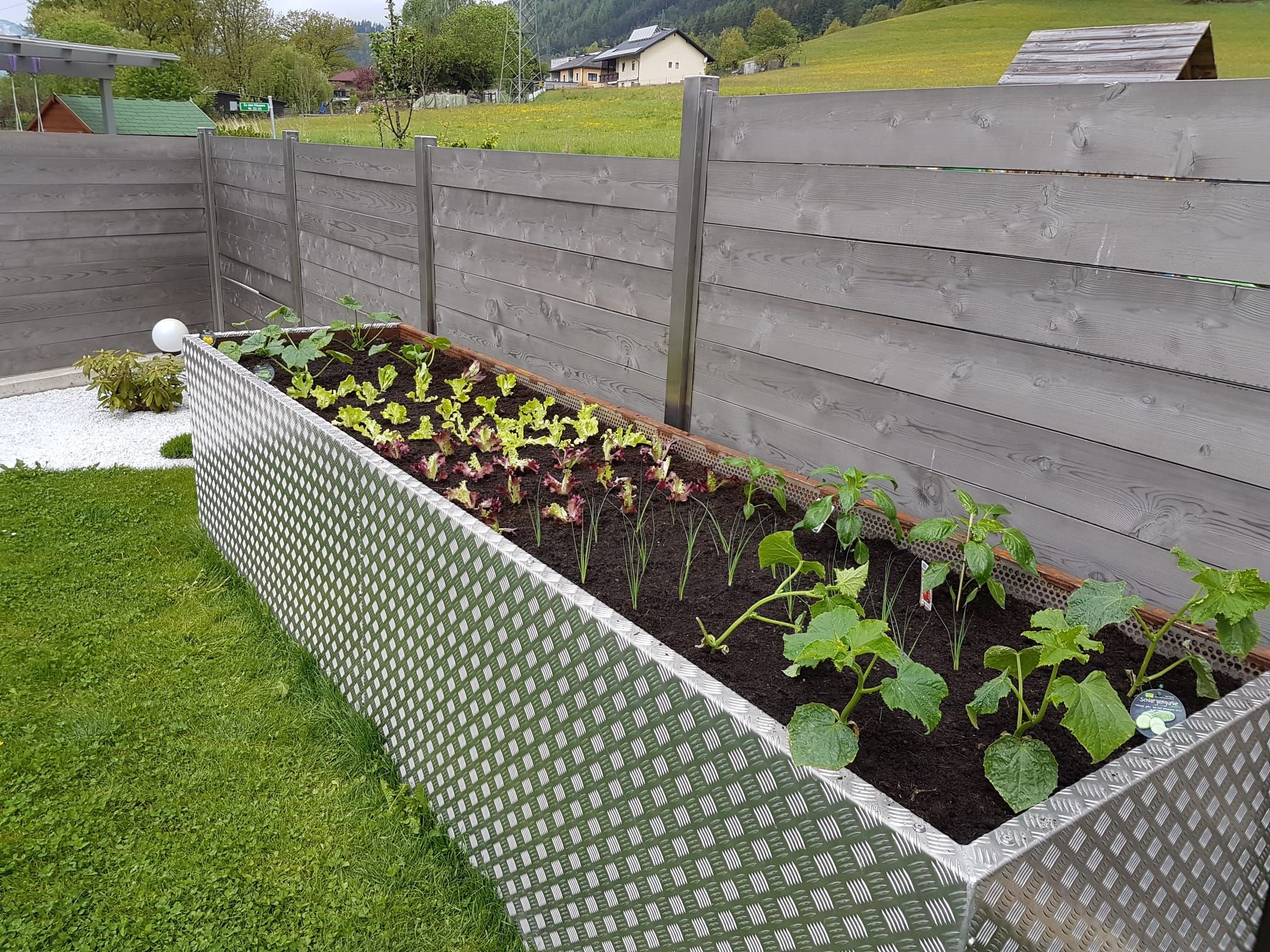 Hochbeete aus Metall
